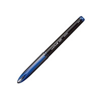#三菱鉛筆(国内販売のみ) 水性ボールペン ユニボールエアキャップ式･直液式 0.5mm 青  UBA20105-33