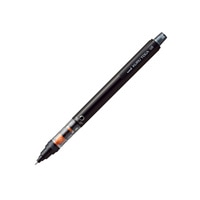 【三菱鉛筆】シャープペンシル クルトガ パイプスライドモデル0.5mm ブラック  M54521P-24