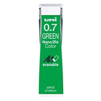 #三菱鉛筆(国内販売のみ) シャープペンシル替芯 ユニ０．７－２０２ＮＤＣ　グリーン　６ グリーン  U07202NDC.6