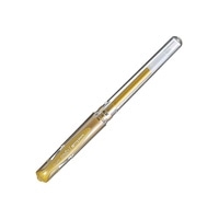 【三菱鉛筆】(国内販売のみ)ボールペン ユニボールシグノ 太字 キャップ式 1.0mm 金  UM153-25