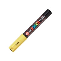 #三菱鉛筆（国内販売のみ）水性ペン ポスカ 極細 黄  PC1M-2