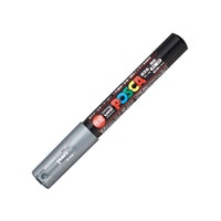 #三菱鉛筆（国内販売のみ）水性ペン ポスカ 極細 銀  PC1M-26