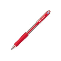 【三菱鉛筆】(国内販売のみ)油性ボールペン ベリー楽ノック0.5mm 赤  SN100-05-15
