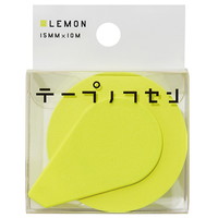 #ヤマト 付箋 テープノフセン 15mm幅×10m巻 レモン TF-15-LEN