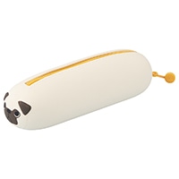 #リヒトラブ  ペンケース SMART FIT PuniLabo 寝ころびペンポーチ  18パグ A7781-18