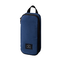 #リヒトラブ  ペンケース ALCLEA ボックスペンケース S ネイビー A7923-11