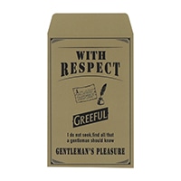 #Greeful ポチ袋 Greefulポチ袋 WITH RESPECT   ベージュ GR644851