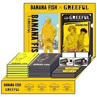 #日本出版販売(国内販売のみ） クリアファイル、ノート、ステッカー、ボールペン BANANA FISH×Greeful　 什器セット  GRV005